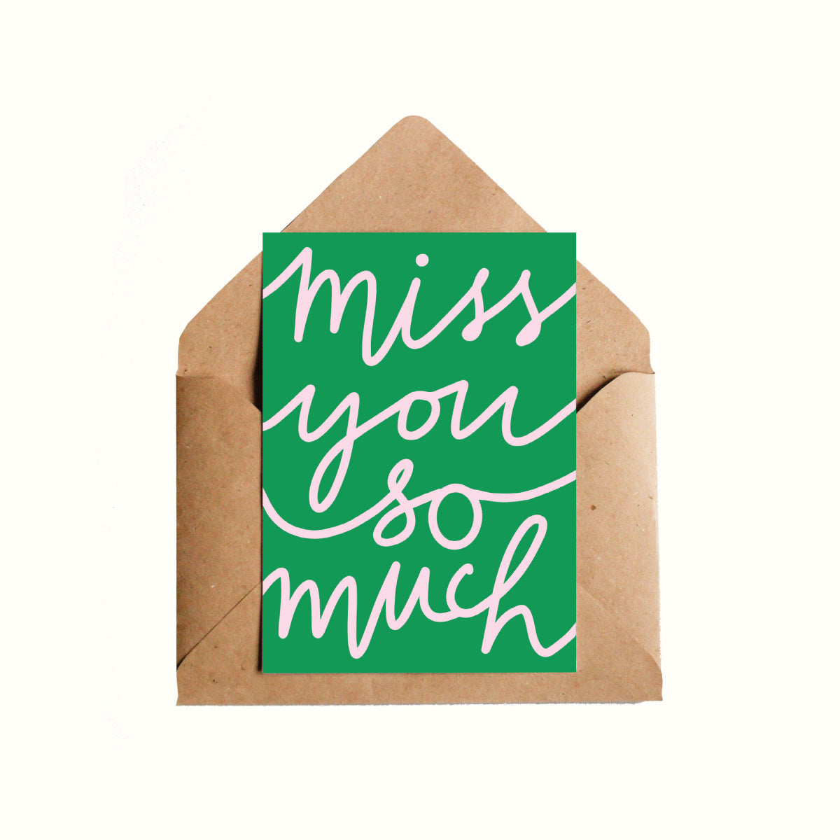 Missing You Card, Greeting Card, Love Card