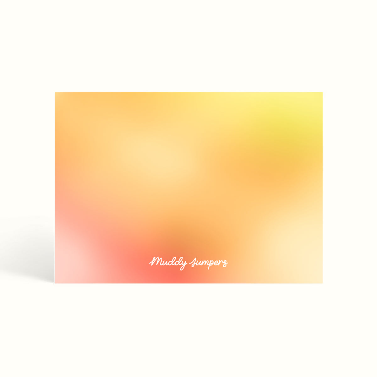 Gradient, Notecards, handwritten notes, notemaking, notes, scalloped design, stationery, personalised notecards, personalised notes, custom notecards, the muddy jumpers