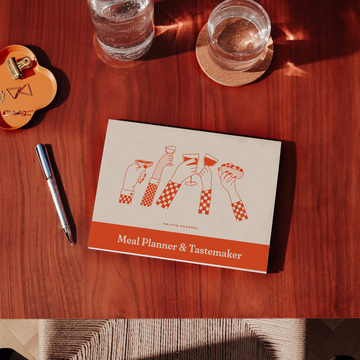 Meal Planner, Personalised Meal Planner, Meal Planning, Weekly Meal Planning, Food Planner, Recipe Book, The Muddy Jumpers, Daily Planner, Journals