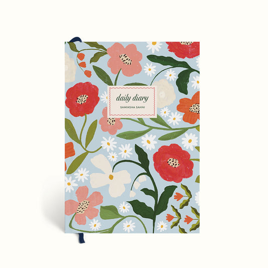 Floral illustration, flowers, vines, hand drawn, Illustrated flowers, Daily Planners, Personalised Planner, Productivity Planner, Journals and Planners, Planners and Journals, Journal Book Diary, To-Do, Weekly Planner, Desk Planner, Undated Planners, The Muddy Jumpers, Habit Tracker, Meal Planner