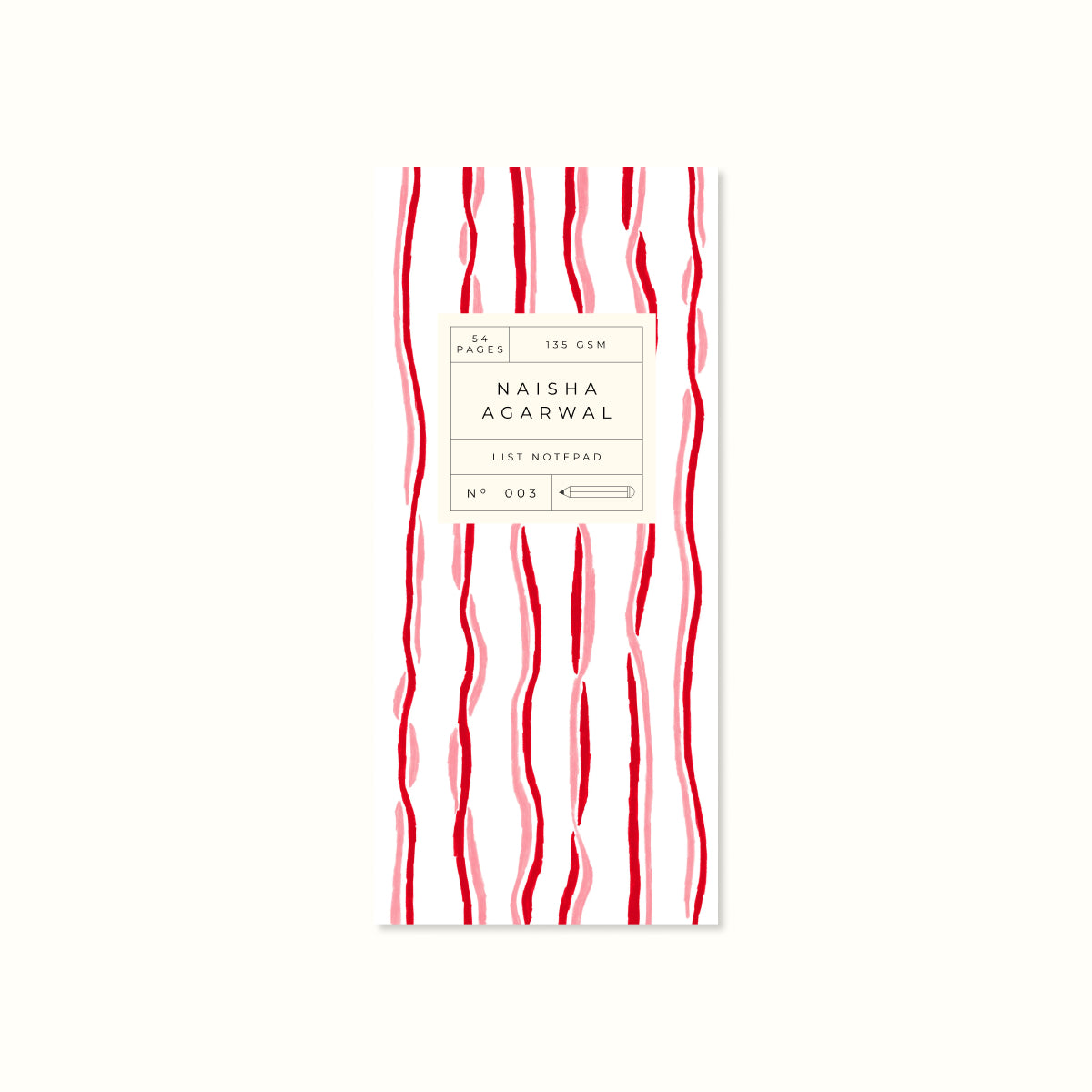 Wavy Strings illustration, Patterns, Abstract Pattern, List Notepad, Listpad, Daily Planners, Productivity Planner, Personalised Planner, Personalised List pad, Journals and Planners, Planners and Journals, Journal Book Diary, To-Do List, Weekly Planner, Desk Planner, Undated Planners, The Muddy Jumpers