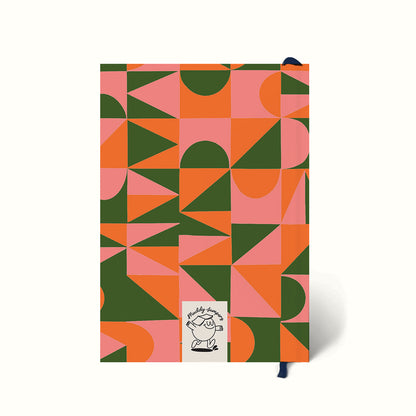 Geometric Pattern Design, Mosaic Pattern, Illustrated Cover, Personalised 2024 Planner, Dated Planner, Personalised Planner, 2024 Planner, 2024 Diary, Annual Diary, Planner 2024, Yearly Diary, New Year Diary, New Year Journal, Yearly Journal, Year Planners 2024, Planner 2024, The Muddy Jumpers