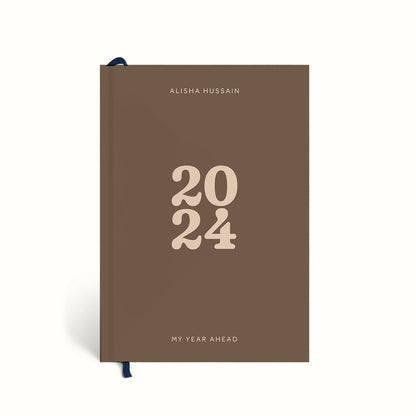 2024 typography, typographic design, Personalised 2024 Planner, Dated Planner, Personalised Planner, 2024 Planner, 2024 Diary, Annual Diary, Planner 2024, Yearly Diary, New Year Diary, New Year Journal, Yearly Journal, Year Planners 2024, Planner 2024, The Muddy Jumpers