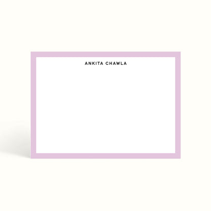 Notecards, handwritten notes, notemaking, notes, scalloped design, stationery, personalised notecards, personalised notes, custom notecards, the muddy jumpers
