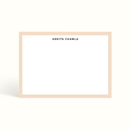 Notecards, handwritten notes, notemaking, notes, scalloped design, stationery, personalised notecards, personalised notes, custom notecards, the muddy jumpers