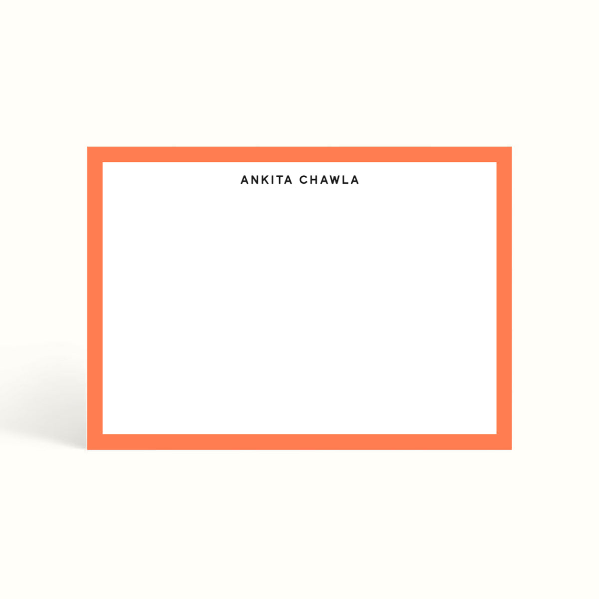 Notecards, handwritten notes, notemaking, notes, scalloped design, stationery, personalised notecards, personalised notes, custom notecards, the muddy jumpers