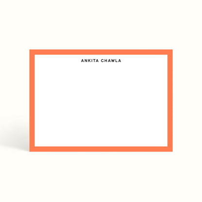 Notecards, handwritten notes, notemaking, notes, scalloped design, stationery, personalised notecards, personalised notes, custom notecards, the muddy jumpers