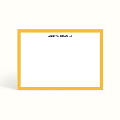 Notecards, handwritten notes, notemaking, notes, scalloped design, stationery, personalised notecards, personalised notes, custom notecards, the muddy jumpers