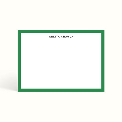 Notecards, handwritten notes, notemaking, notes, scalloped design, stationery, personalised notecards, personalised notes, custom notecards, the muddy jumpers