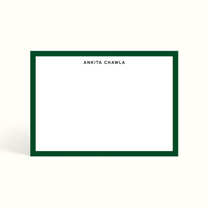 Notecards, handwritten notes, notemaking, notes, scalloped design, stationery, personalised notecards, personalised notes, custom notecards, the muddy jumpers