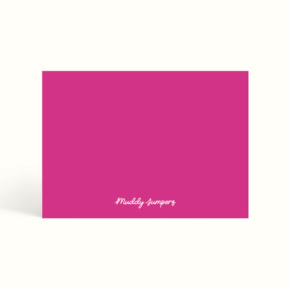 Notecards, handwritten notes, notemaking, notes, scalloped design, stationery, personalised notecards, personalised notes, custom notecards, the muddy jumpers