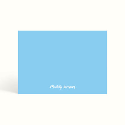 Notecards, handwritten notes, notemaking, notes, scalloped design, stationery, personalised notecards, personalised notes, custom notecards, the muddy jumpers