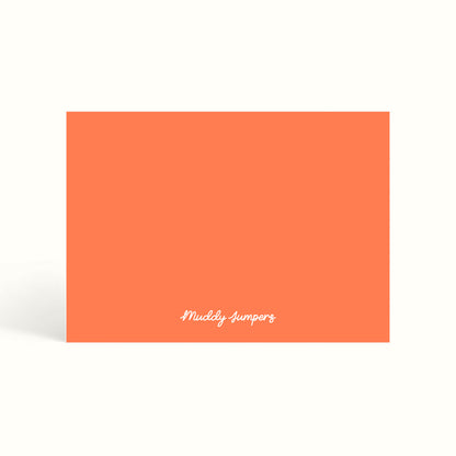Notecards, handwritten notes, notemaking, notes, scalloped design, stationery, personalised notecards, personalised notes, custom notecards, the muddy jumpers
