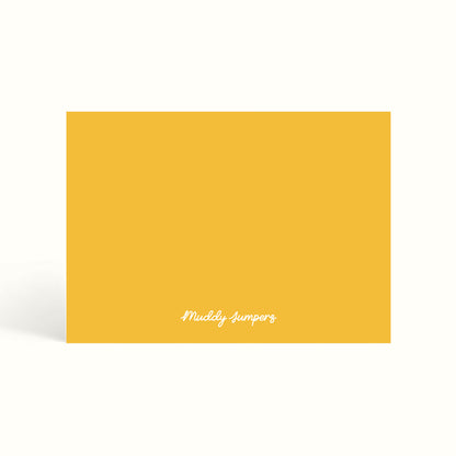 Notecards, handwritten notes, notemaking, notes, scalloped design, stationery, personalised notecards, personalised notes, custom notecards, the muddy jumpers