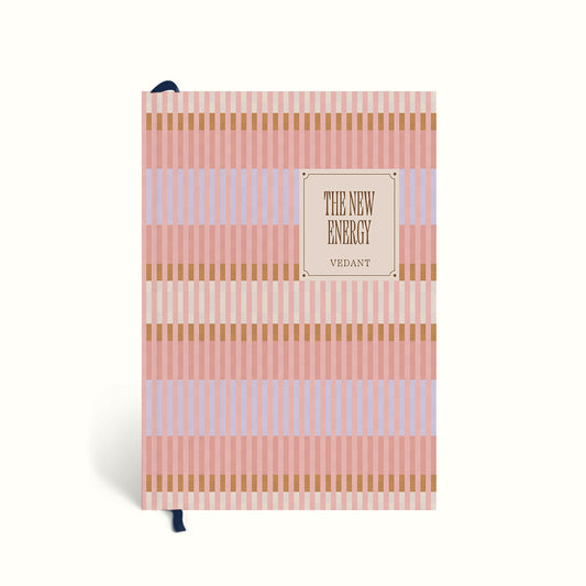 Vintage Notebook, Floral, floral illustration, pink flowers,  Hand drawn ribbons, Pink Ribbons, Ribbons Notebook, Journal, Graphic Notebook, Typography Notebook, Plain Notebook, Ruled Notebook, Dotted Notebook, Bullet Journal, Personalised Notebook, Custom Notebook