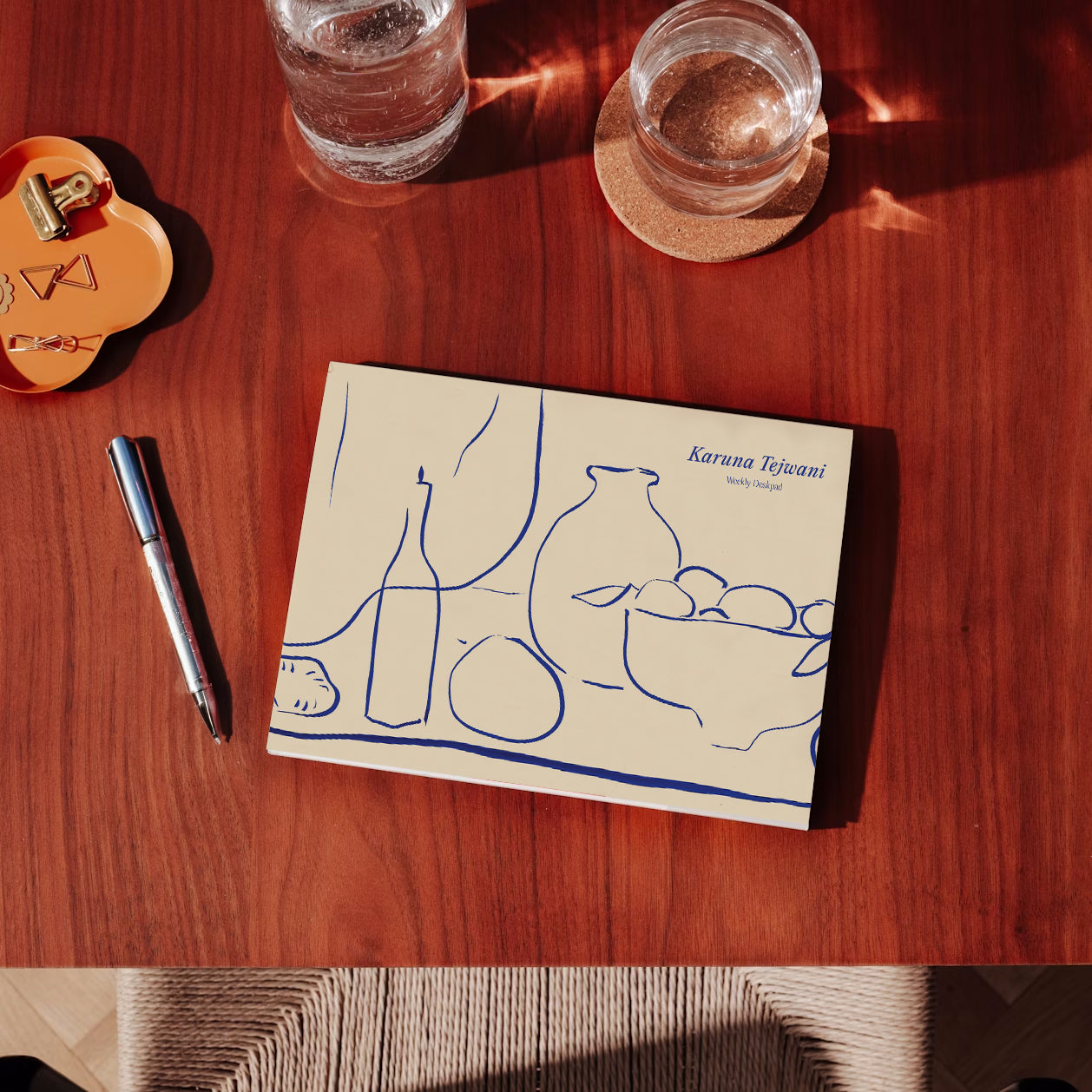 Still Life Illustration, Line Illustration, Vintage Cover, Illustrated Cover, Weekly Overview, Daily Planners, Personalised Planner, Productivity Planner, Journals and Planners, Planners and Journals, Journal Book Diary, To-Do, Weekly Planner, Desk Planner, Undated Planners, The Muddy Jumpers, Habit Tracker, Meal Planner
