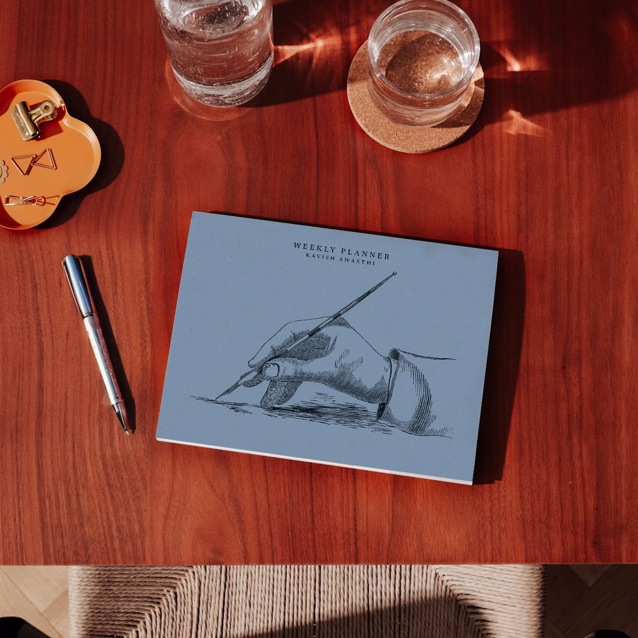 Pencil Illustration Cover, Vintage Cover, illustrated Cover, Weekly Overview, Daily Planners, Personalised Planner, Productivity Planner, Journals and Planners, Planners and Journals, Journal Book Diary, To-Do, Weekly Planner, Desk Planner, Undated Planners, The Muddy Jumpers, Habit Tracker, Meal Planner