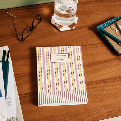 Custom Notebook, Custom Journals, Books, book lover, bibliophile, Gift Ideas, Reading Journal, Journaling, Writing, Journals, Personalised Journal, Everyday Journaling, Journal Prompts, Reading Challenges, Daily Reading Tracker, Reading Wish Lists, Guided Journal, Guided Journaling, The Muddy Jumpers