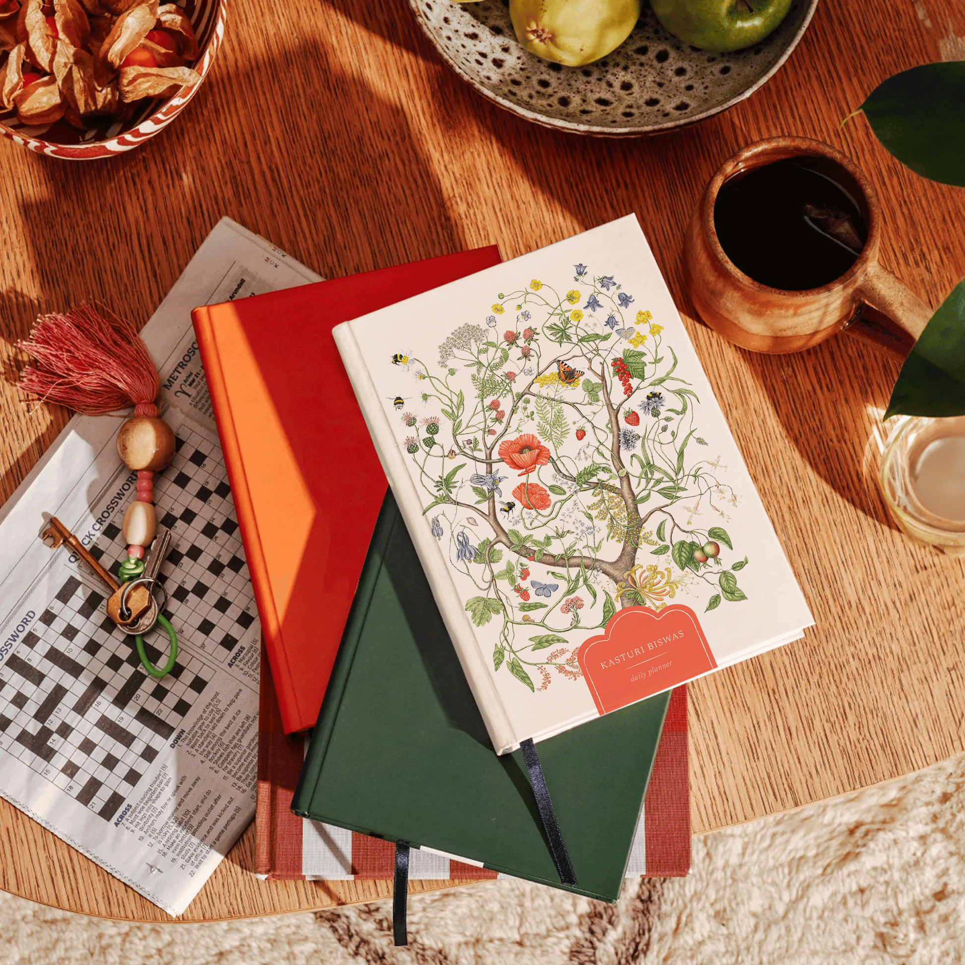 Floral Illustrations, Floral cover, Daily Planners, Personalised Planner, Productivity Planner, Journals and Planners, Planners and Journals, Journal Book Diary, To-Do, Weekly Planner, Desk Planner, Undated Planners, The Muddy Jumpers, Habit Tracker, Meal Planner